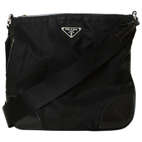 prada leather messenger bag on sale|prada nylon messenger bags.